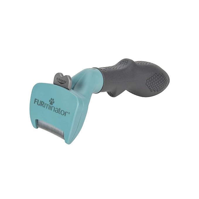 FURminator® deShedding Tool For Small Cats, Short Hair, Removes Loose Hair From by FURminator