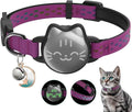 Waterproof Airtag Cat Collar, Breakaway Cat Airtag Collar by typecase