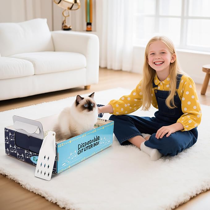 Hiceeden 8 Pcs Disposable Litter Box - Image 6