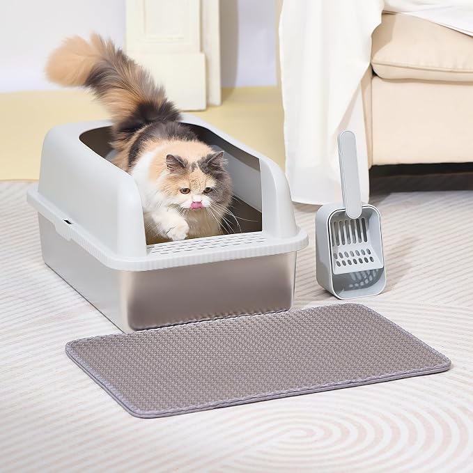Henkelion Stainless Steel Cat Litter Box - Image 9