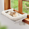 Cat Window Sill Perch with Large Bolster, Pet Hammock Bed by Zoratoo