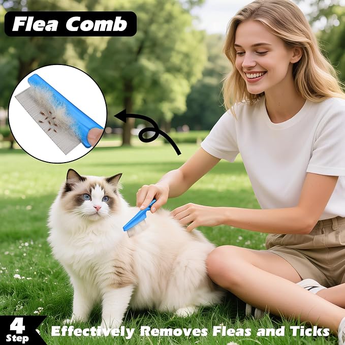 7 in 1 Pet Grooming Kit - Image 5