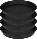 4 Pack of 20 21 inch Plant Saucer Round, Deep Plant Saucers by Bleuhome