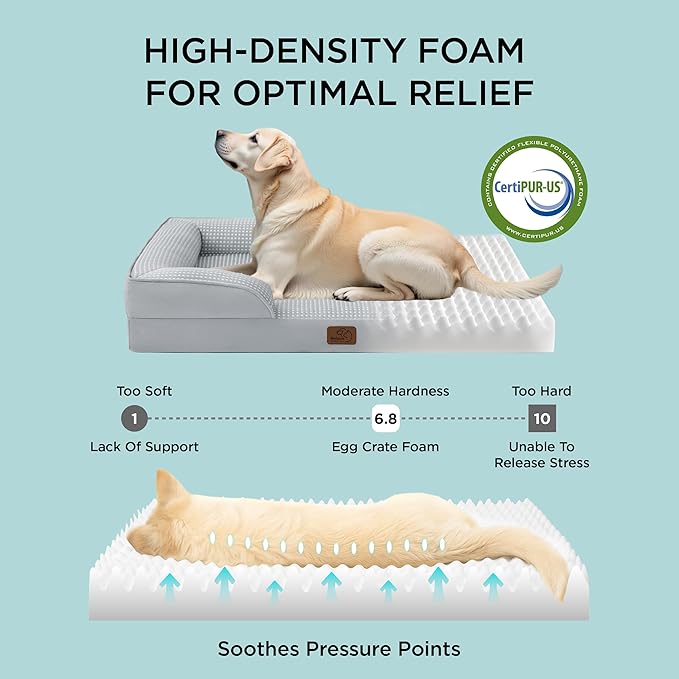 Bedsure Orthopedic Dog Beds for Small Dogs - Image 3