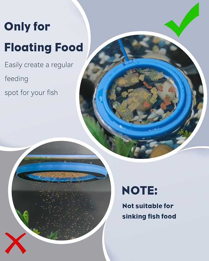 Pawfly Fish Feeding Ring for Aquarium, Feeding Ring - Image 3
