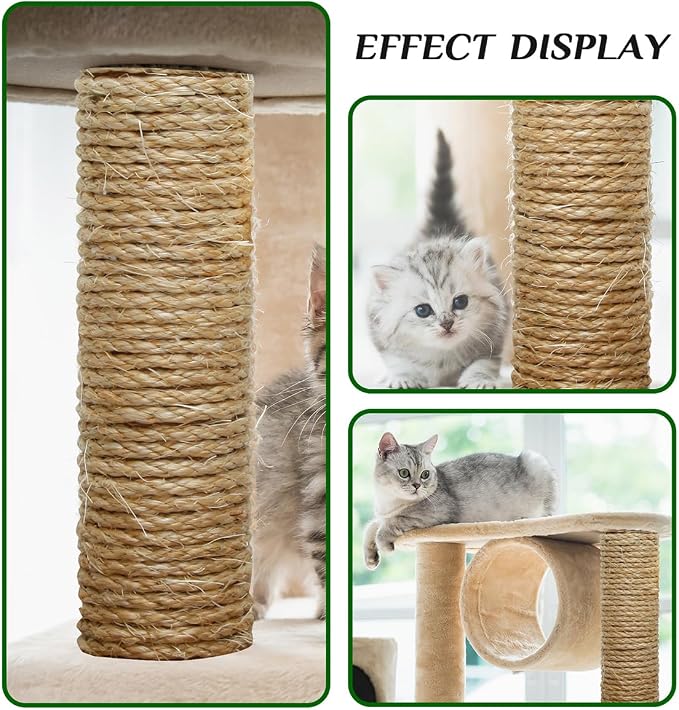 Natural Sisal Rope 1/4 Inch by 32-Feet - Image 5