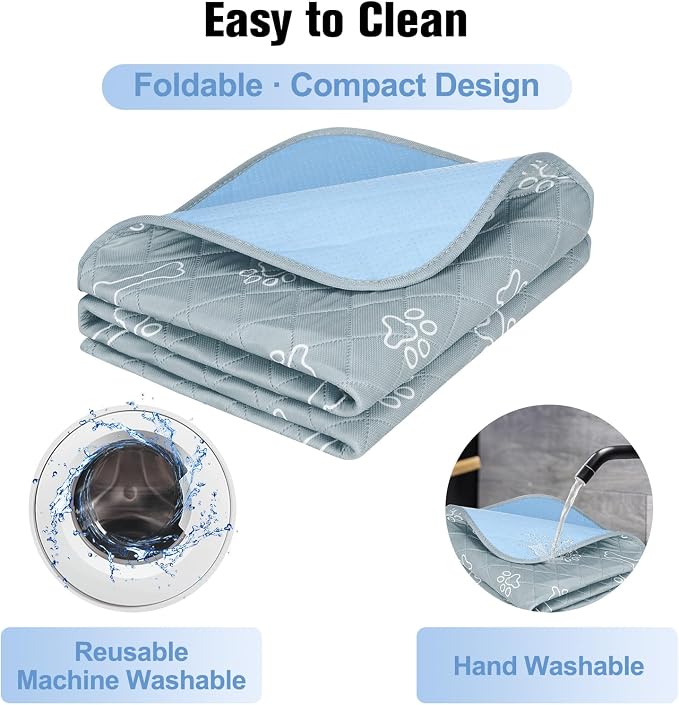 BEAUTYZOO Upgraded Dog Self Cooling Mat Ice Silk Chill Pads - Image 9
