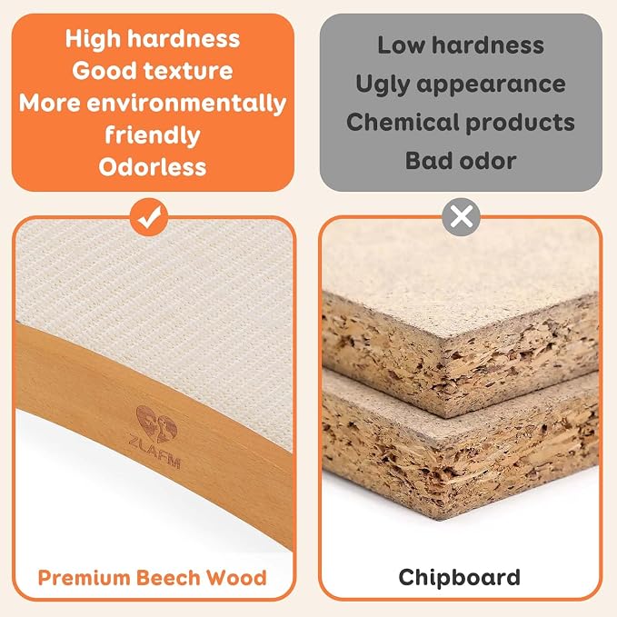 Extra-Larger Sisal Cat Scratcher Bed, Durable Cat Scratching Post - Image 3