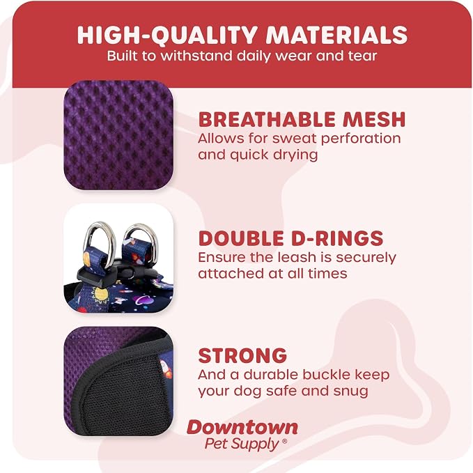 Downtown Pet Supply Step-in Dog Harness – No Pull, Adjustable Padded Mesh - Image 4