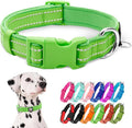 azuza Reflective Dog Collar, Soft Neoprene Padded Pet Collar by azuza