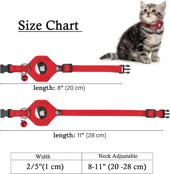 Breakaway Airtag Cat Collar - Image 4