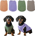 Dog Clothes, Stripe Dogs Shirts by COOHAMS