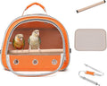 Bird Carrier, Bird Cage Parakeet Parrot Budgie Carrier Backpack by Hcupet