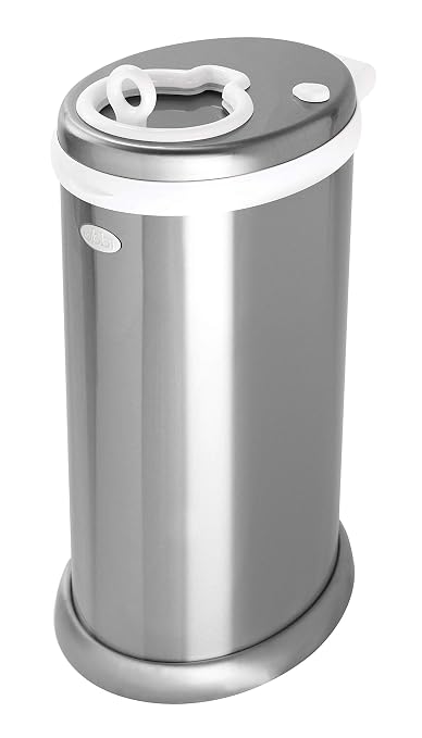 Ubbi Steel Diaper Pail, Odor Locking, No Special Bag Required, Award-Winning by Ubbi