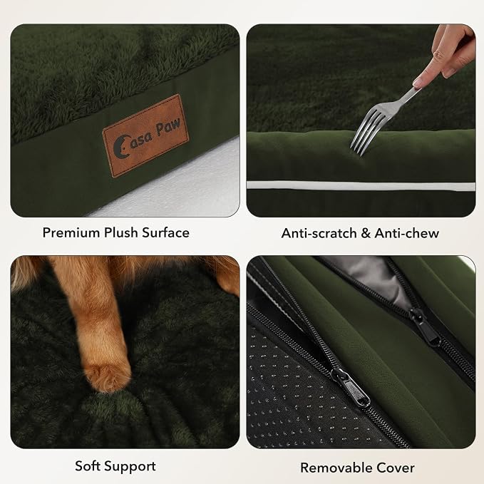 Orthopedic Dog Beds for Large Sized Dogs, Waterproof Egg Crate Foam Medium Dog - Image 6