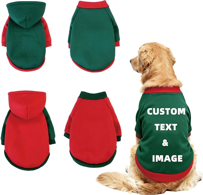 Custom Dog Hoodie, Personalized Sweatshirt by Unknown