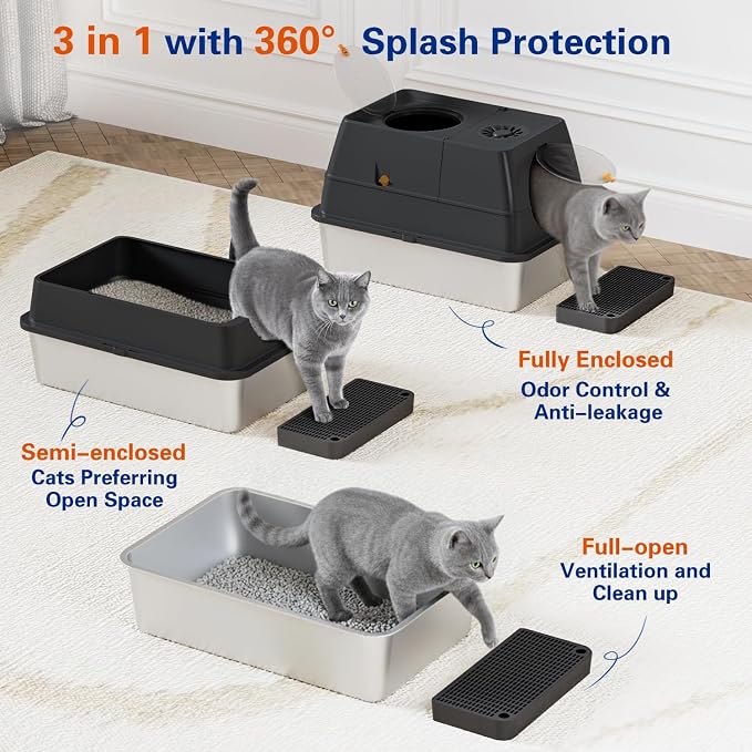 Stainless Steel Litter Box - Image 2