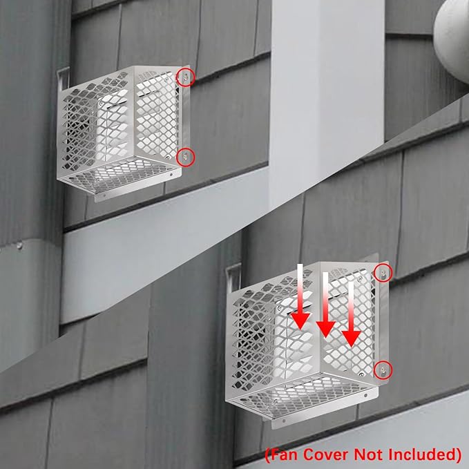 Dryer Exhaust Guard Vent Cover, Dryer Vent Bird Guard - Image 4