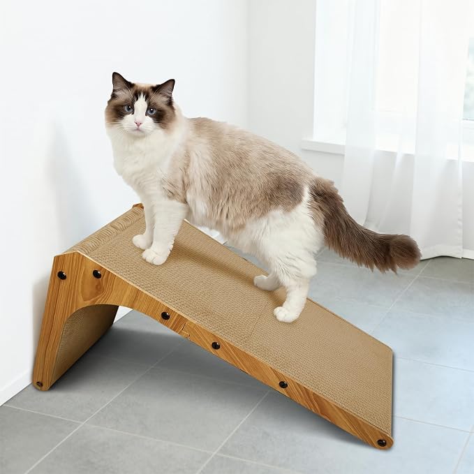 AGYM Cat Scratcher, 23 inch L Shape Cat Scratching Pad - Image 6