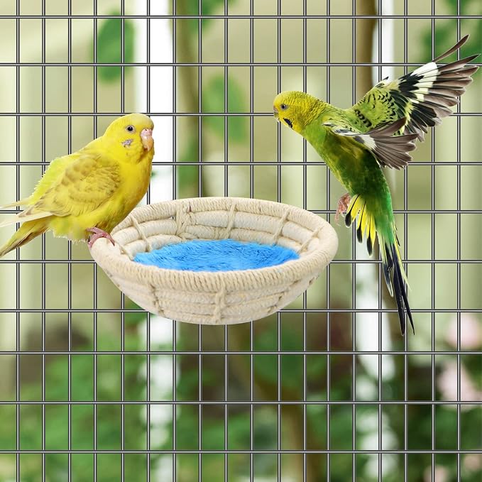 Wontee Bird Nest Breeding Nest Bed Bird Cage House - Image 3