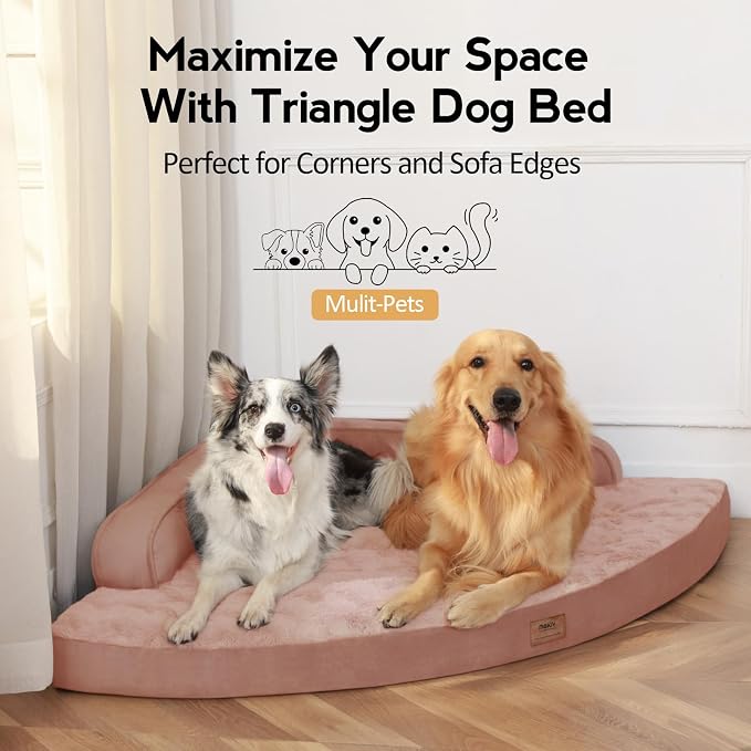Large Orthopedic Dog Bed with Sides XXL Dog Beds with Removable Washable Cover - Image 4