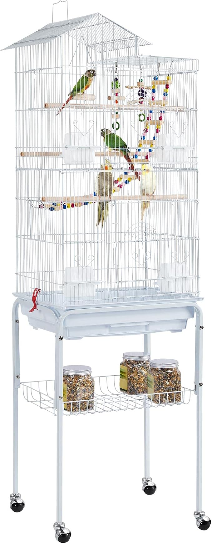 Yaheetech 62.5-inch Roof Top Flight Bird Cage by Yaheetech