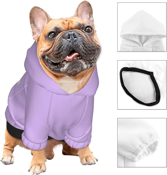 Dog Costume, Custom Dog Hoodie, Dog Name Costume Holiday Pet Pajamas Outfit - Image 3