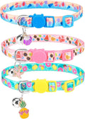 PUPTECK Summer Cat Collars Breakaway by PUPTECK