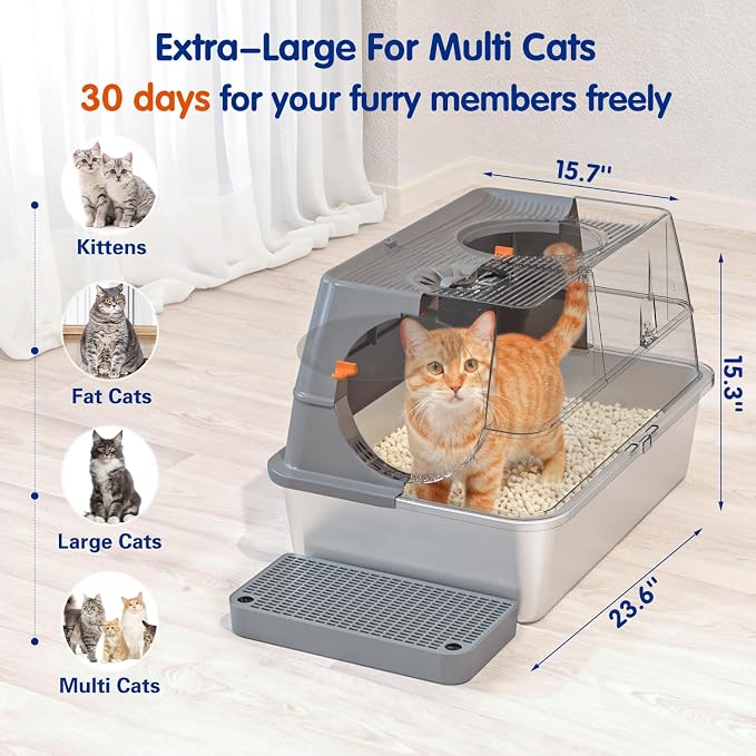 Stainless Steel Litter Box - Image 7