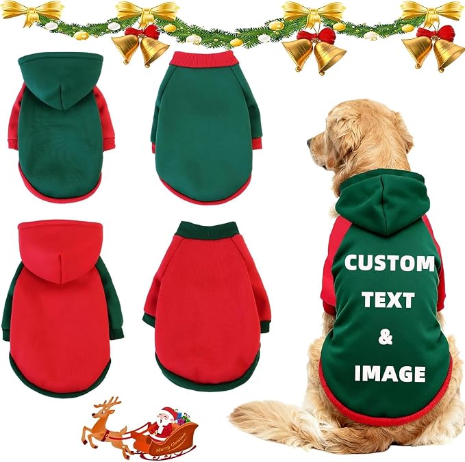 Custom Dog Hoodie, Personalized Sweatshirt by Unknown
