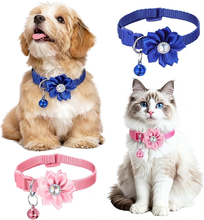 6 PCS Flower Kitten Collar - Image 6