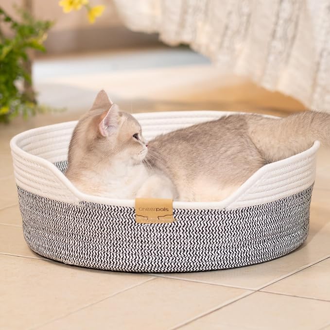 CHEERHOME PETS Cat Bed Basket - Image 7