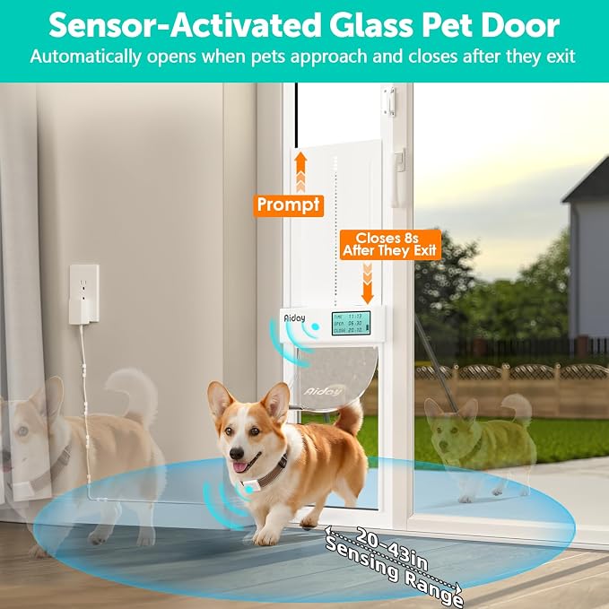 Automatic Sliding Glass Dog Door - Image 4