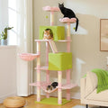 Flower Cat Tree Tall 70.8" for Adult Indoor Cats, 8-Levels Large Cat Tower by MUTTROS