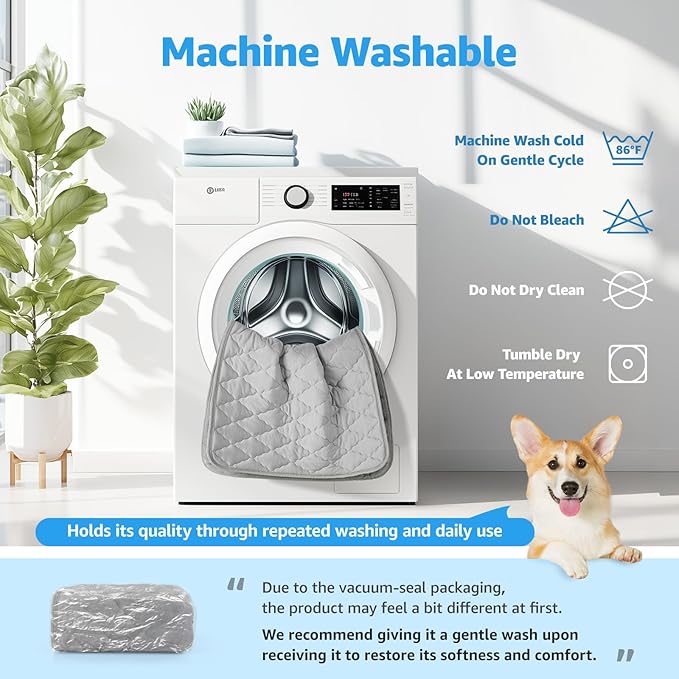 LOOBANI Dog Cooling Mat 28"x48"- Dog Cooling Pad Durable, Cool Blanket Machine - Image 5