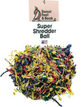7” Super Shredder Ball Bird Toy by Sweet+Feet+%26+Beak