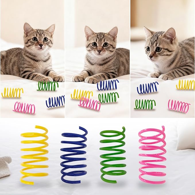 Cat Spring Toys 60 Pack, Interactive Toys - Image 7