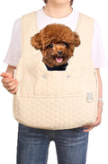Dog Backpack Carrier for Small Dogs, Cat Carrier Sling, Front Facing Pets Chest by YHSHYZH