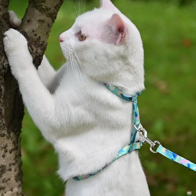 KOOLTAIL Cat Harness and Leash Set, Escape Proof Adjustable Kitten Harness - Image 7