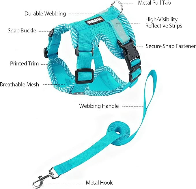 wanheart Cat Harness and Leash Set - Image 3