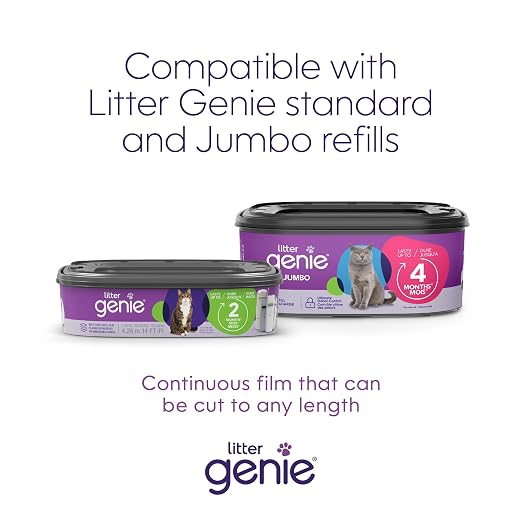 Litter Genie Style Pail Cat Litter Box Waste Disposal System - Image 3