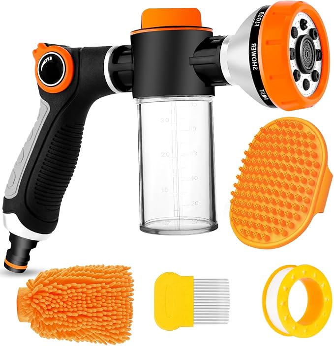 Upgrade Dog Washing Hose Attachment by YCCOKJJ