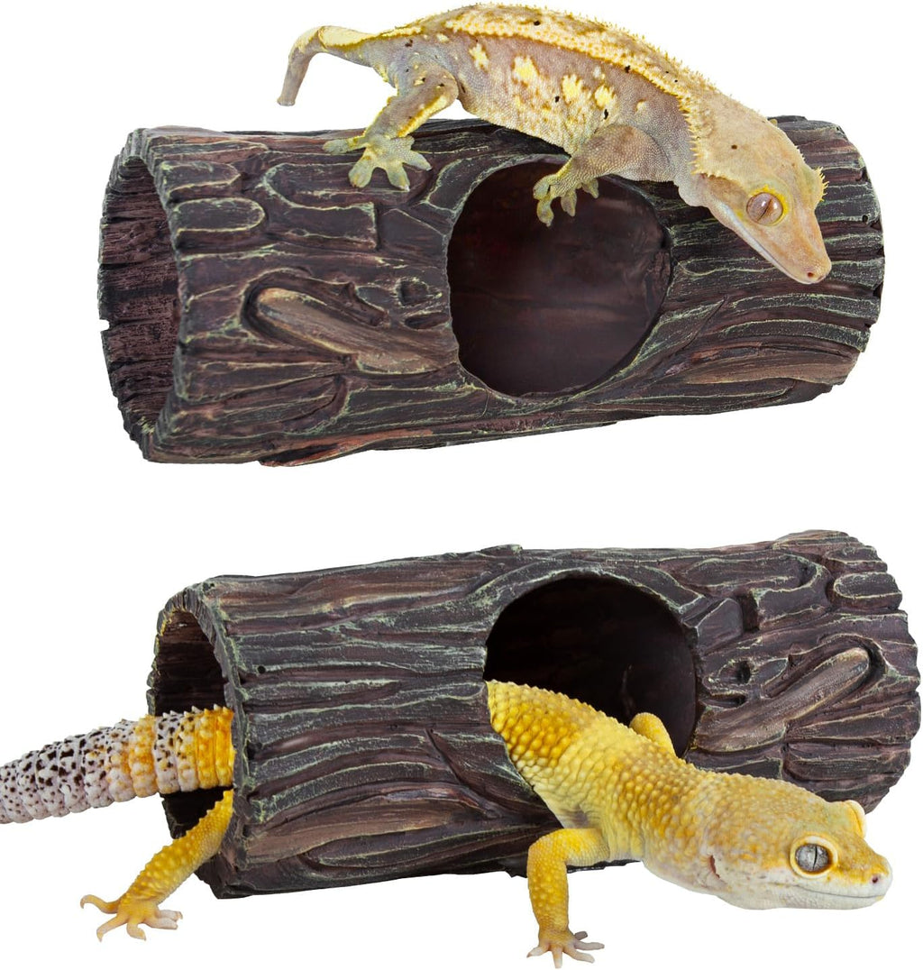 REPTIZOO Magnetic Crested Gecko Reptile Hide Cave - GlobalHabitat Supply