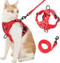 Cat Harness and Leash, Reflective Cat Harness Escape Proof by Kodervo