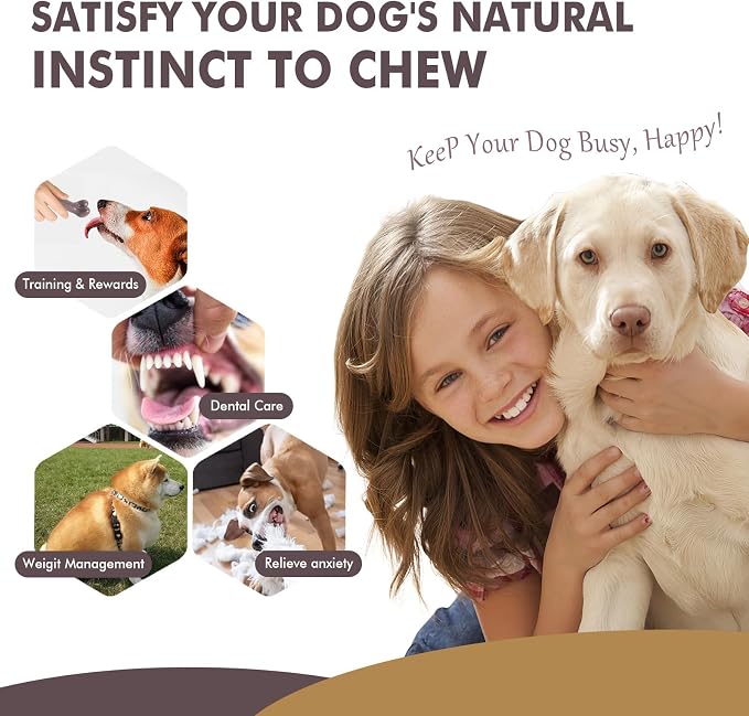 2 Pack Durable Dog Chew Toys for Aggressive Chewers-Puppy Teething Toys - Image 6