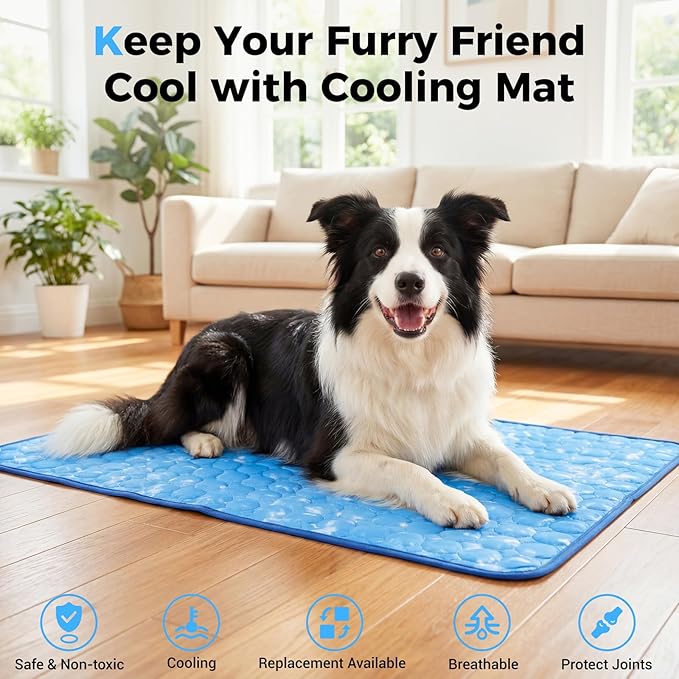 Dog Cooling Mat, Arc-Chill Cooling Fiber Self-Cooling Pad - Image 2