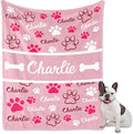 Personalized Dog Blanket, Customized Pet Blankets by GlisterGlow