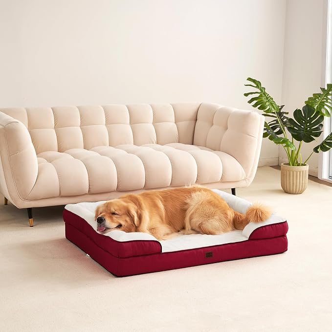 EHEYCIGA Orthopedic Dog Beds for Extra Large Dogs, Waterproof Memory Foam XXL - Image 9
