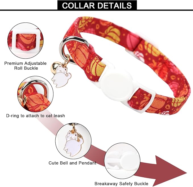 Unique style paws 2 Pack Kitten Collar Breakaway - Image 2