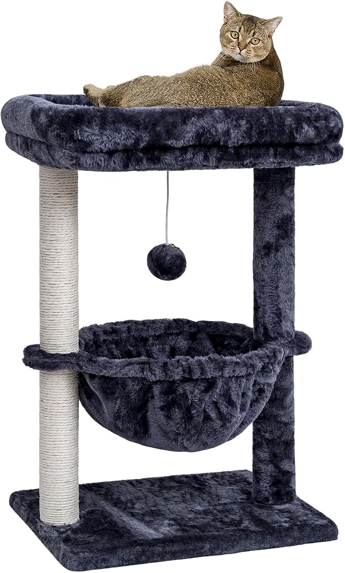 SYANDLVY Small Cat Tree for Indoor Cats, Activity Cat Tower by SYANDLVY